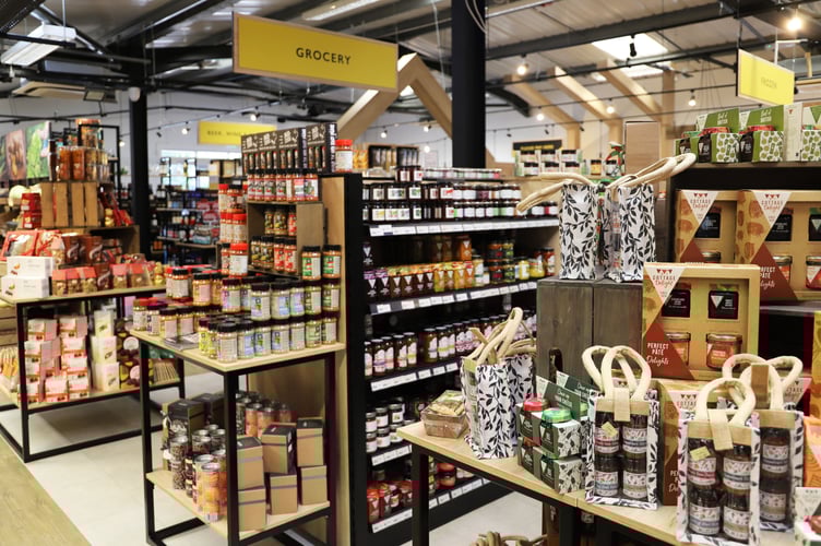 Squire's Frensham's award-winning food hall