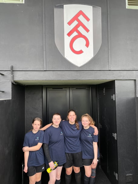 Undershaw girl's football team