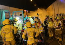 Major exercise sees emergency services descend on Hindhead Tunnel 