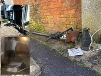 'Moronic' vandals cause 'heartbreaking' damage in town crime spree
