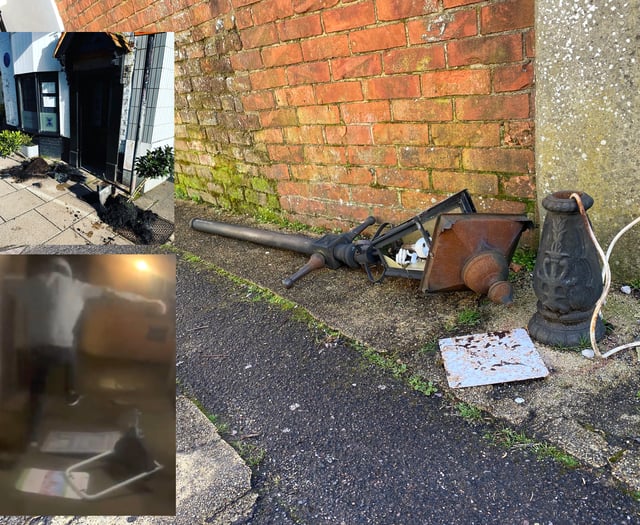 'Moronic' vandals cause 'heartbreaking' damage in town crime spree