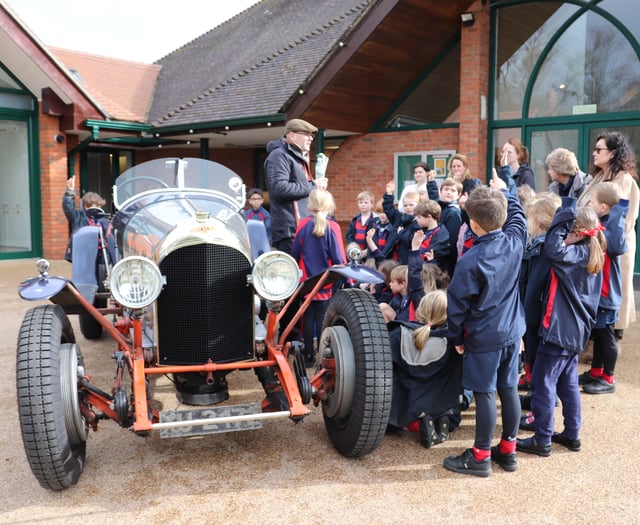 Six-year-old fuels racing driver dad's green dream