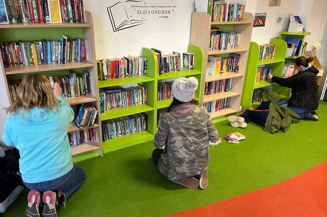 Library gets sensory improvements
