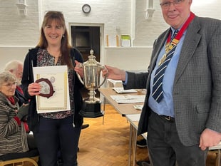 Towering achievement as bellringer is named villager of the year
