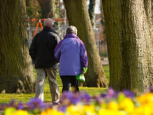 More than a mile of green footpaths within walking distance in Meon Valley