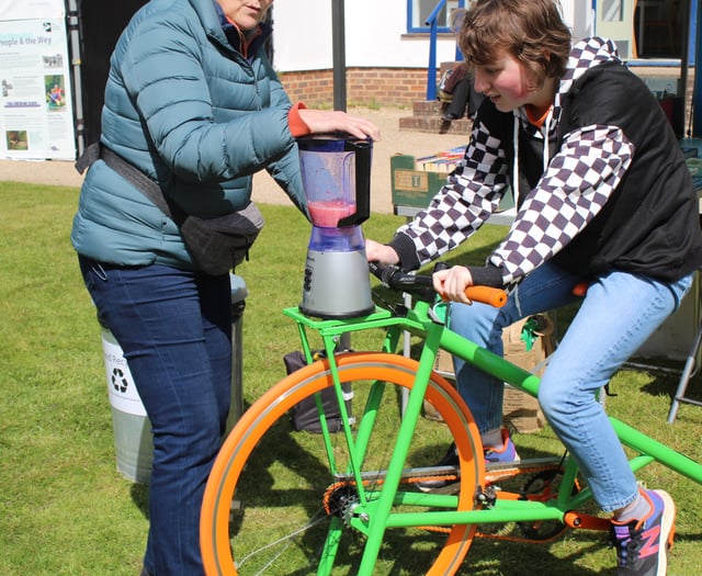 People come together to celebrate Earth Day at Haslemere Museum