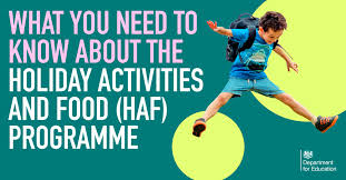 The Holiday Activity and Food Programme (HAF) has been supporting children and families in the school holidays since 2018 and was significantly expanded in light of the pandemic