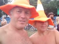 No cover-up as naturist couple ready for naked fundraising walk