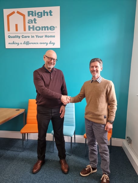 Bob Thornton hands over the reins to Alastair Shanks