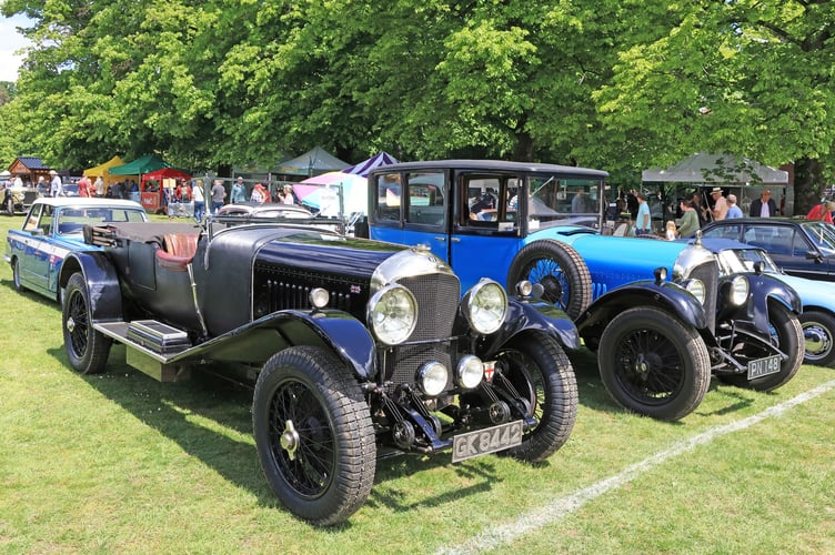 There were a variety of classic cars on show