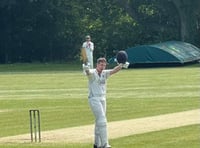 Wilton's century fires Petersfield to emphatic win