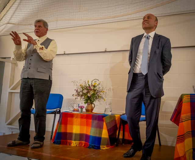 Heat was on Tory hopeful as West Sussex villagers talk climate change