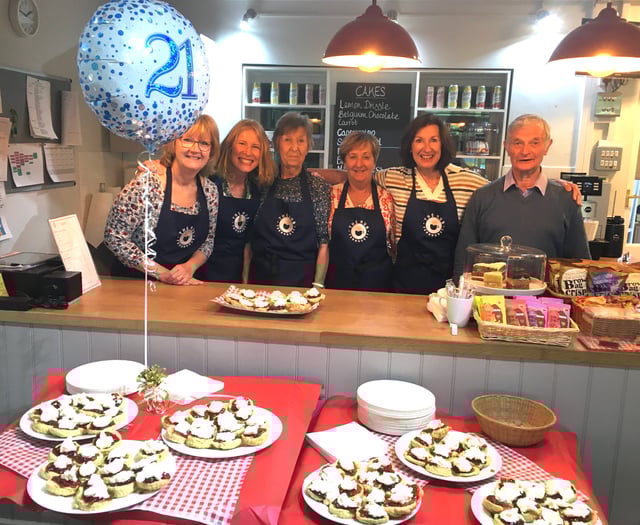 Hub celebrates 21 years of volunteering and community service