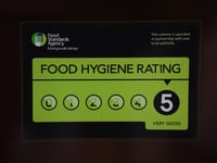 Good news as food hygiene ratings awarded to five East Hampshire establishments