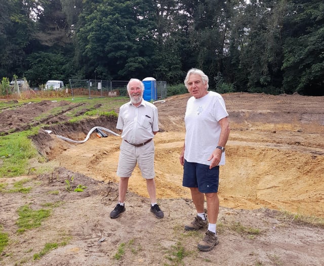 Pond project should end flooding woes at Headley allotments