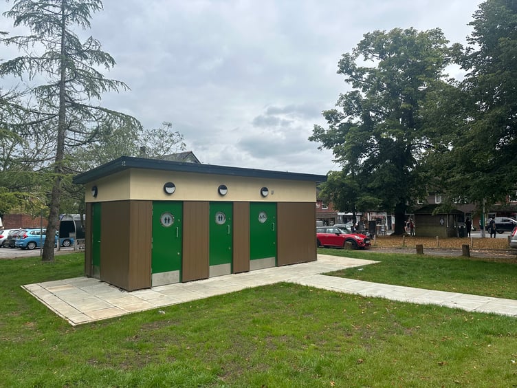 The toilets at Lion Green
