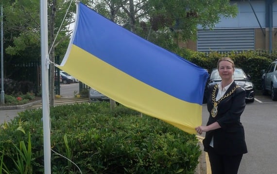 Celebrating Ukrainian Independence Day in East Hampshire