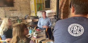 Greg Stafford tours farm to see cows, cheese and crafts