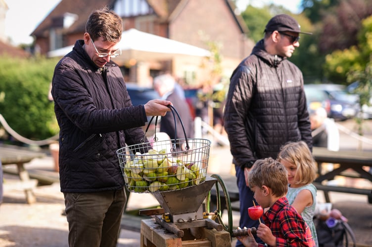 Apple Day at Cowdray Farm Shop 2023