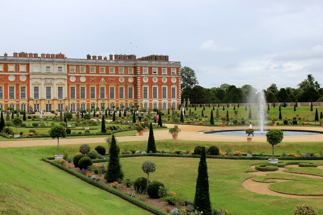 Hampton Court Palace - the Privy Garden PIC by Martin Tester