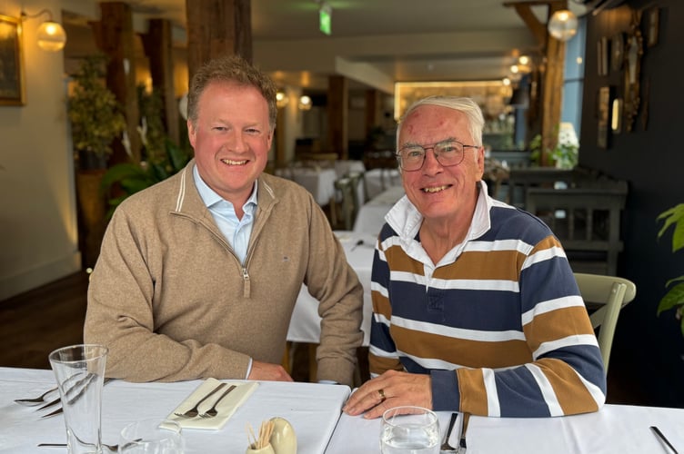 Greg Stafford and Ferris Cowper talk all things business over lunch