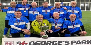 Godalming's over-60s team win FA Walking Football Cup