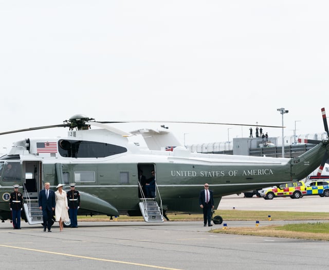 Remembering the day President Donald Trump visited Hampshire