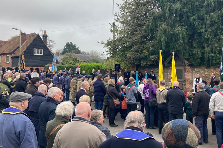 Holybourne Remembrance 2024 War Memorial