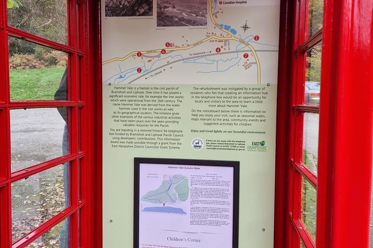 Hammer Vale rings in the changes with restored phone box
