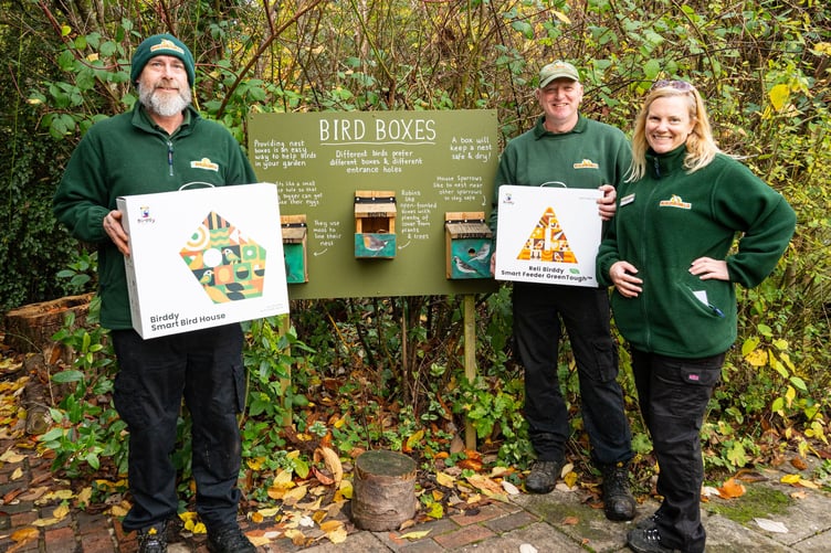 Birdworld birds get smart home technology