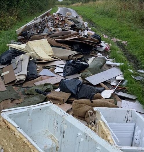 Fly-tipping on the increase in East Hampshire