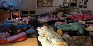 Fernhurst school's classroom campout prepares kids for trips