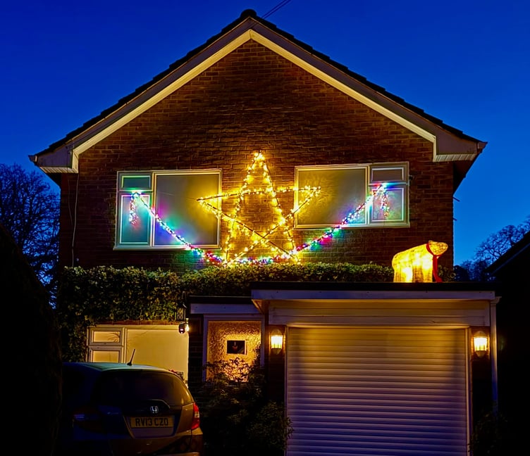 Grayswood has a Christmas advent calendar for the whole village
