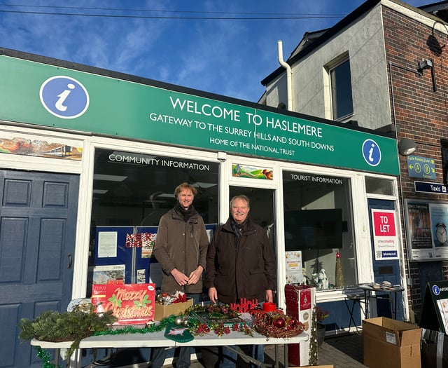 Haslemere’s first Christmas decoration exchange a big success