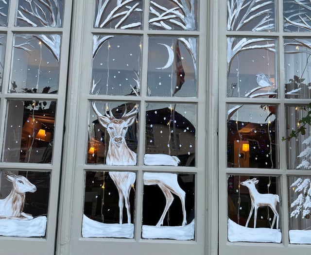 Window Wonderland: Haslemere’s Christmas competition wraps up