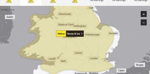 VIDEO: Snow and ice forecast for Surrey and Hampshire over weekend
