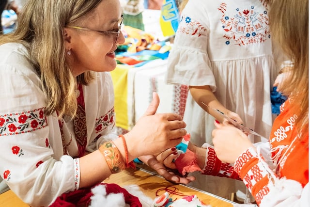Meet one of the local Ukrainians in Petersfield helping her people