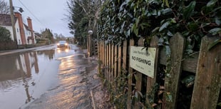 Residents despair as Crondall's 'Lake Pankridge' road floods again