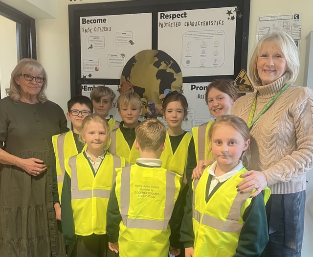 Students now safer in Petersfield thanks to a generous donation