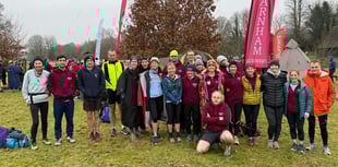Farnham Runners take on Chawton House cross country