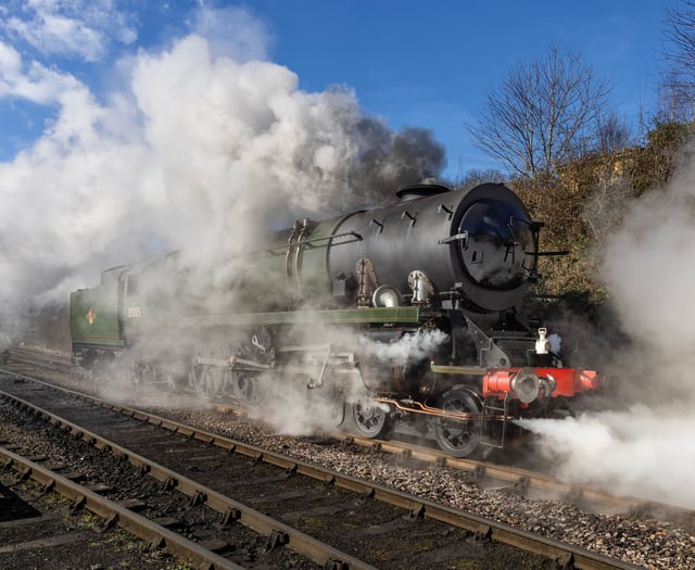 WATCH: Shrove Tuesday return for historic Hampshire steam train