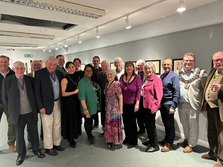 Haslemere's celebrated volunteers and the selection committee