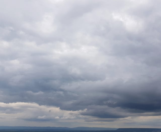 Partly cloudy with occasional rain today and sunny skies tomorrow
