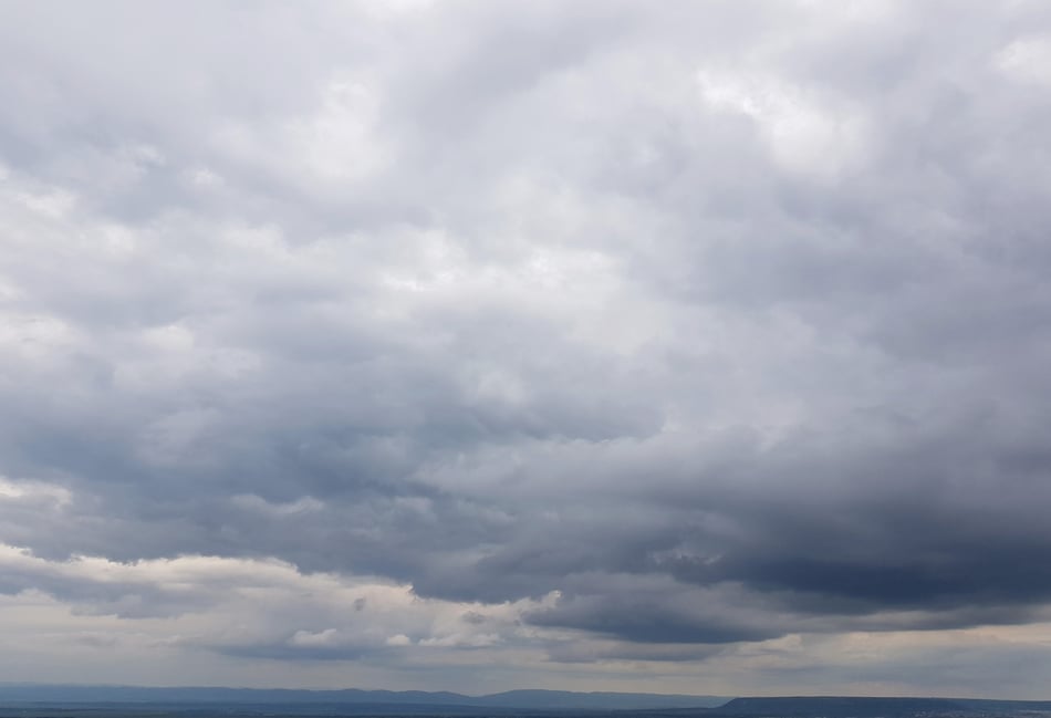 Mild and partly cloudy today light drizzle tomorrow