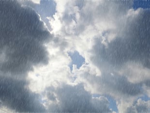 Patchy showers likely, turning sunny tomorrow