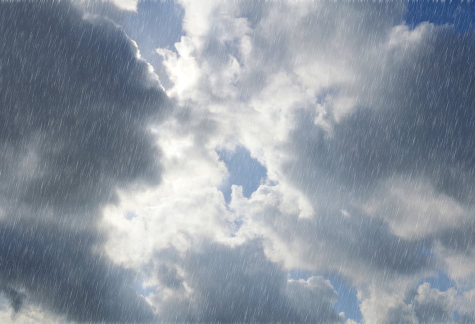 Rain expected today with a calm and sunny tomorrow