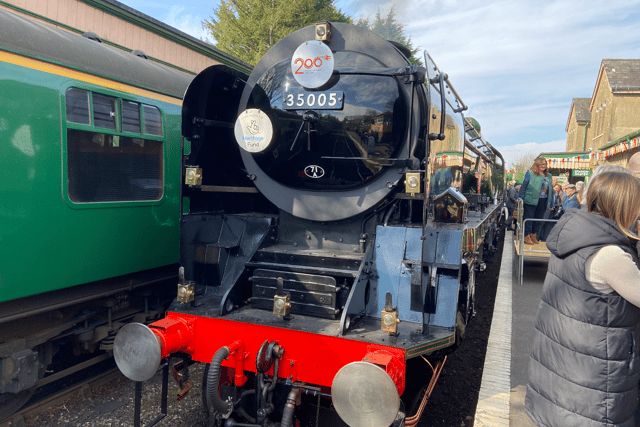 Historic Southern Railway locomotive makes Watercress Line debut