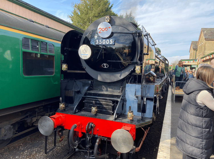 Canadian Pacific, Alresford Station, March 19th 2025.