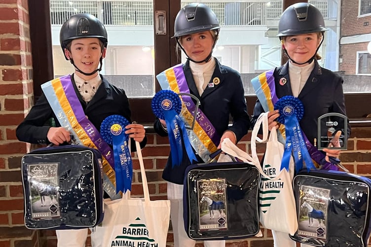 Petersfield Pony Club's Grand Prix winners