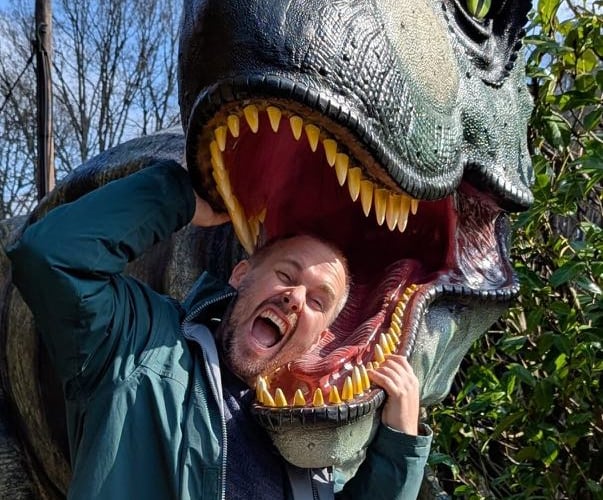 The T-Rex attraction at Birdworld.
